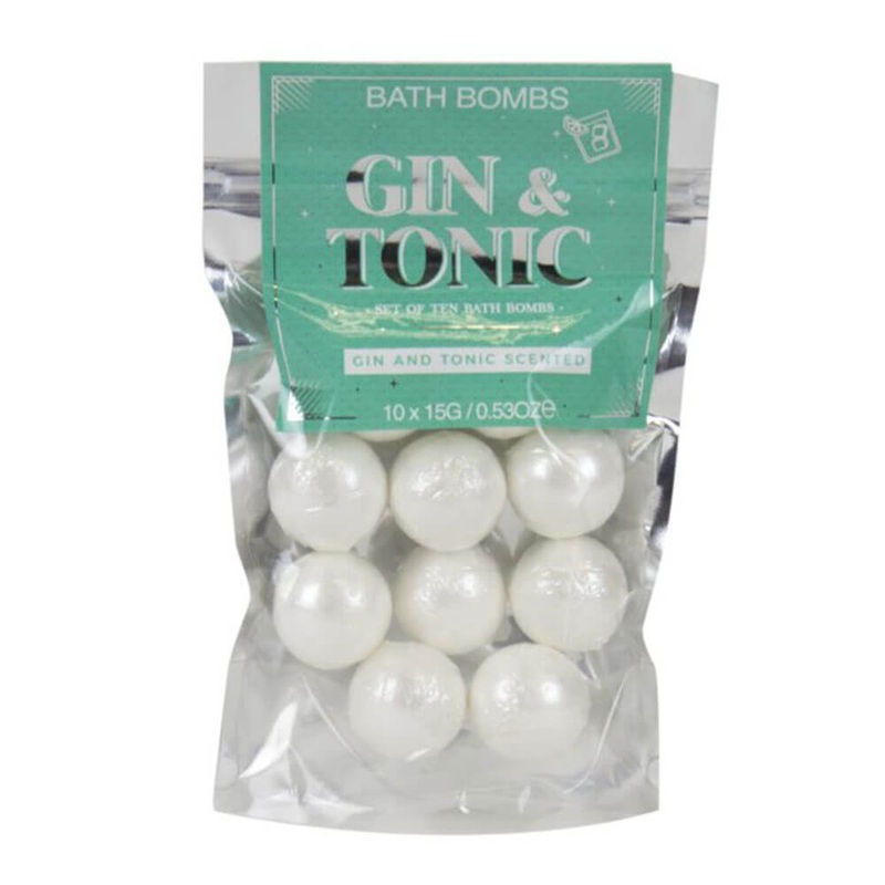 Bombes de bain gin et tonique