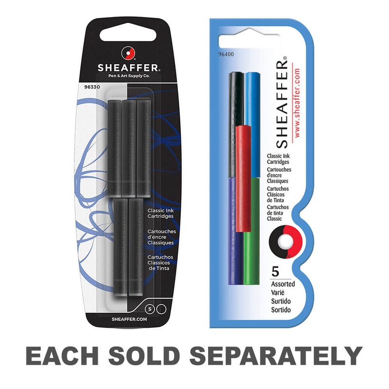 Cartouches  encre classiques (5 par carte)