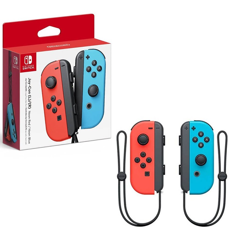 Contrleur de paire Swi Joy Con (REON RED / NON Light Blue)
