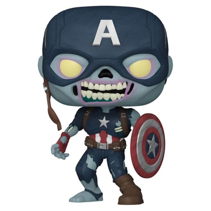 Et si Zombie Captain America Pop! Vinyle