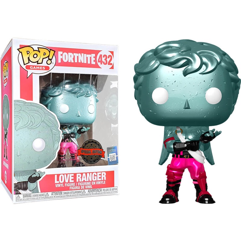 Fortnite Love Ranger Metallic Us exclusif pop! Vinyle