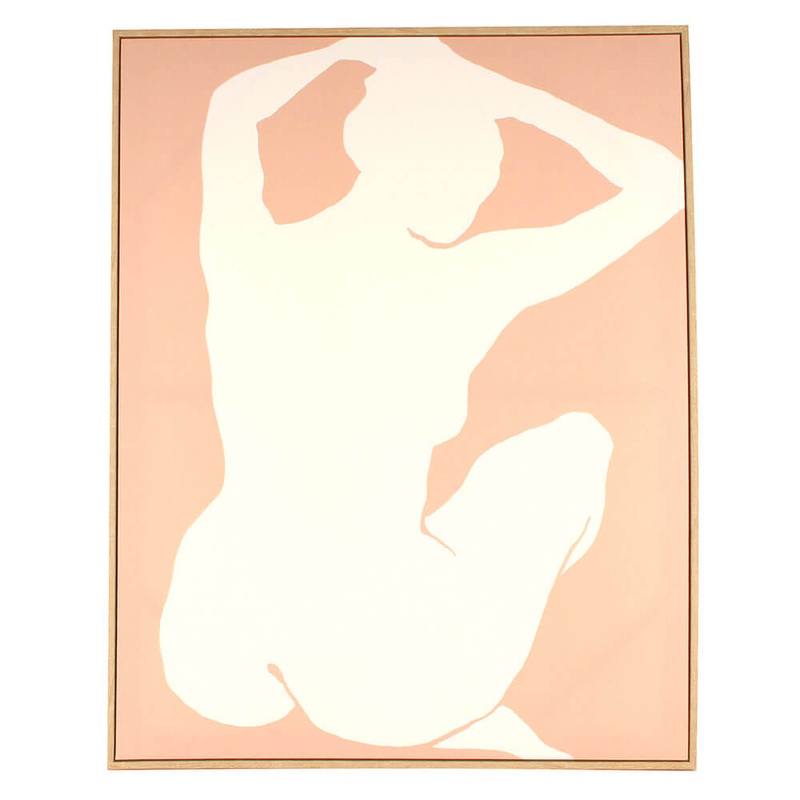 Impression Saanvi avec cadre (90x70x4cm)