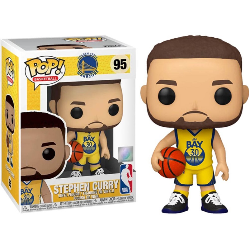 NBA: Warriors Steph Curry (Alternate) Pop! Vinyle