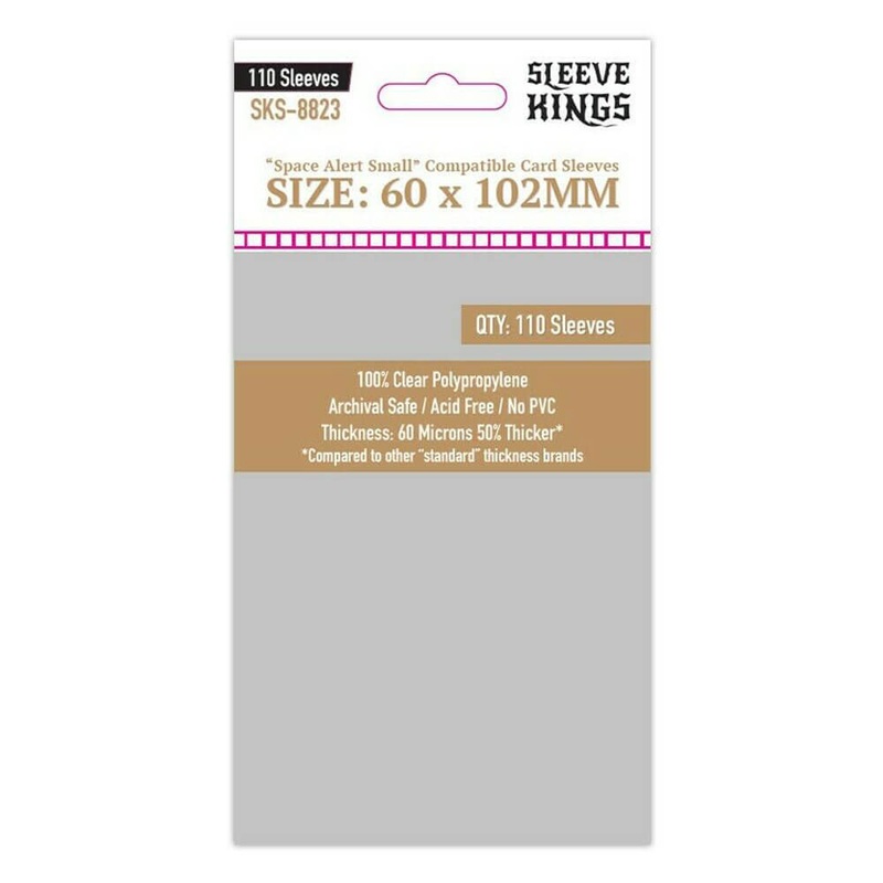 SK Board Game Sleeves Space Alerte COMPATIBLE (110s / pack)