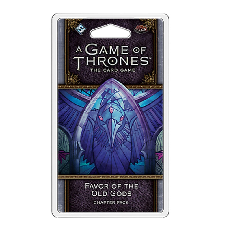 Une faveur du jeu de cartes de vie de Game of Thrones des anciens dieux
