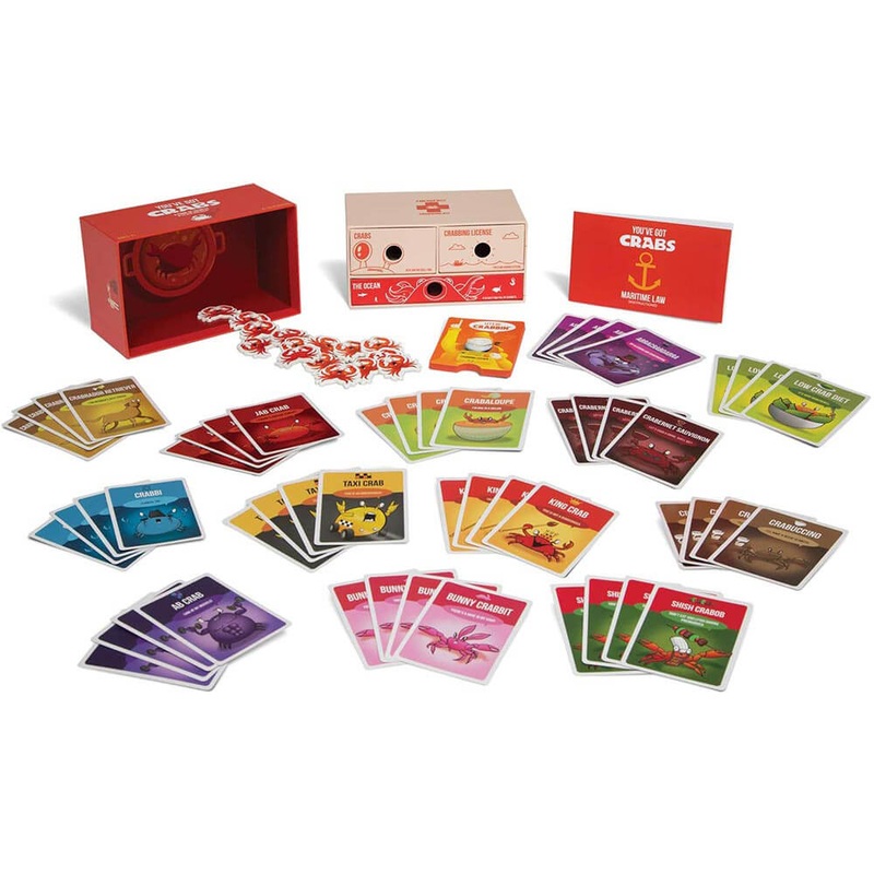 Vous avez le jeu de cartes de crabes