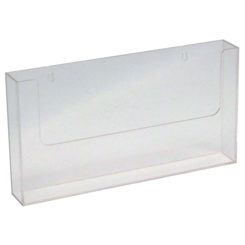 Dflecto Landscape Wall Mount Brochure Holder (A4)