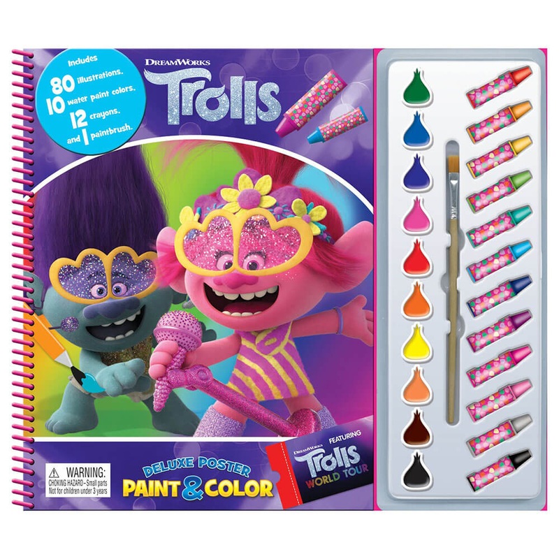 Peinture et couleur trolls