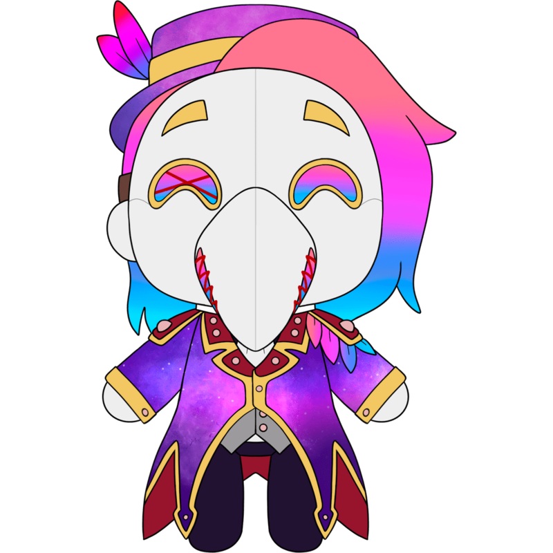 Crowmeda Plush (9in)