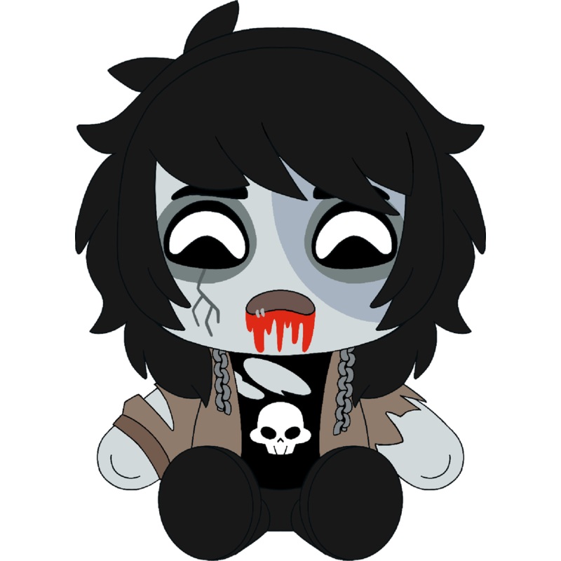 Johnnie Guilbert Zombie Plush (9in)