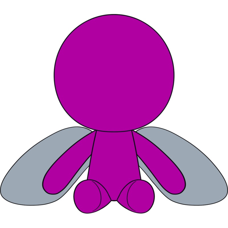 Purple Plush (9in)