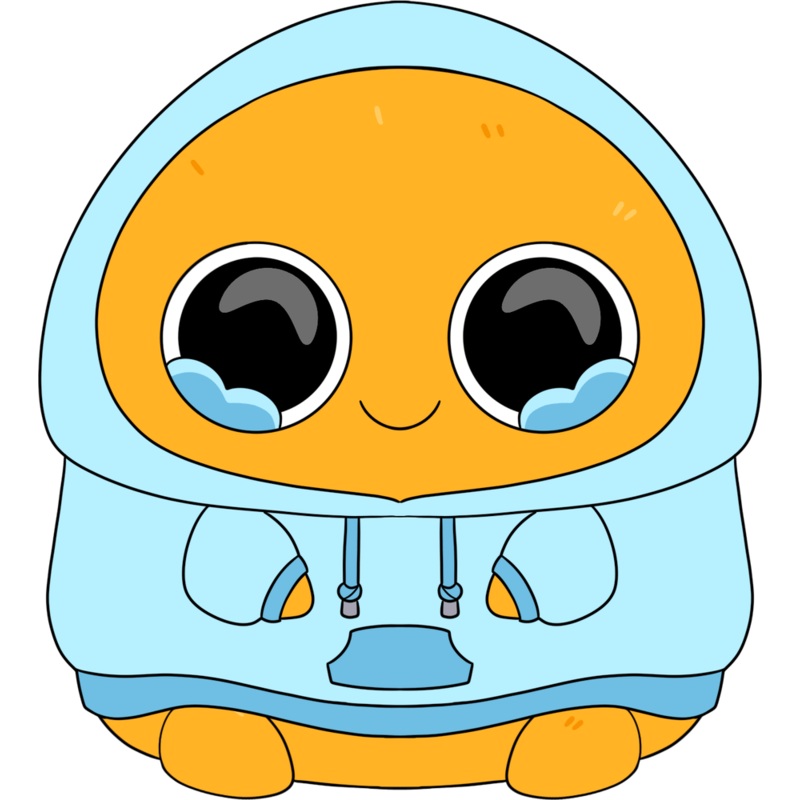 Sad Nuggie Plush (9in)