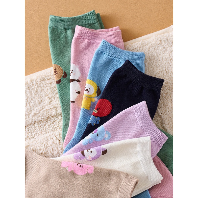 BT21 Basic Daily Jacquard Socks