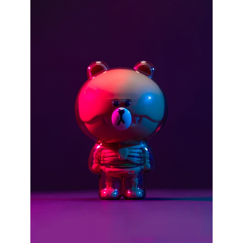 LINE FRIENDS BROWN Funny Anatomy Figure