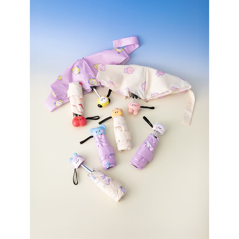BT21 minini Rainy Day 3-Tier Umbrella