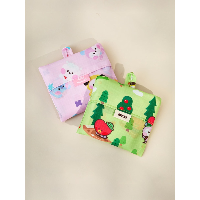 BT21 minini Scout Foldable Reusable Bag