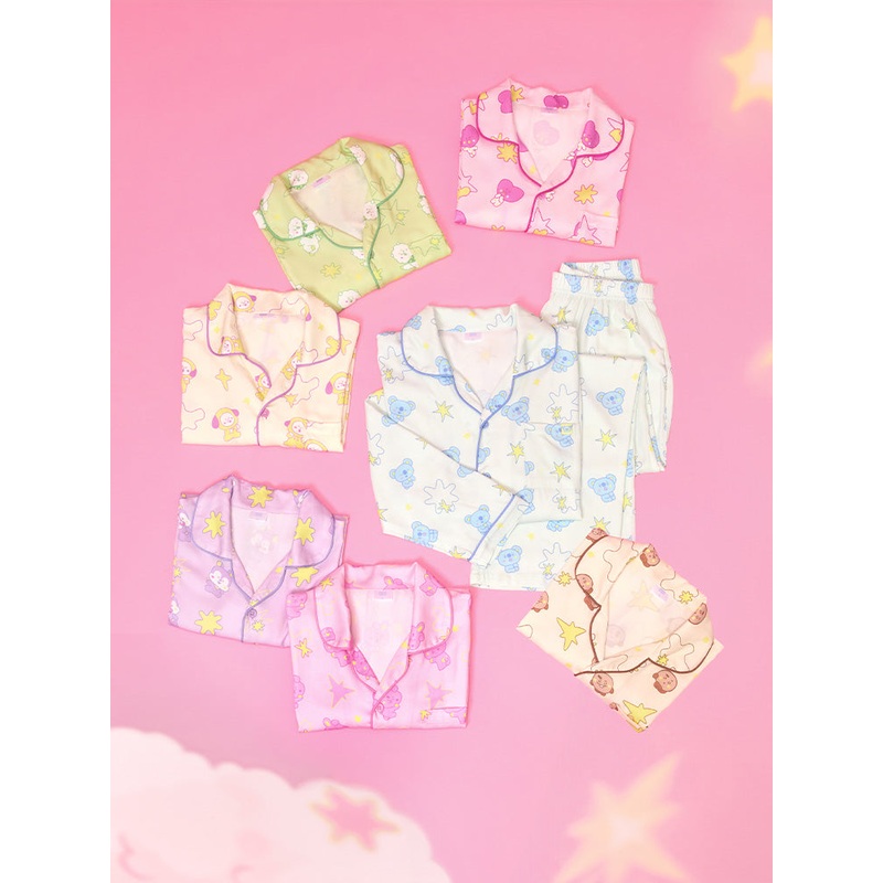 BT21 The Journey Pajama Set