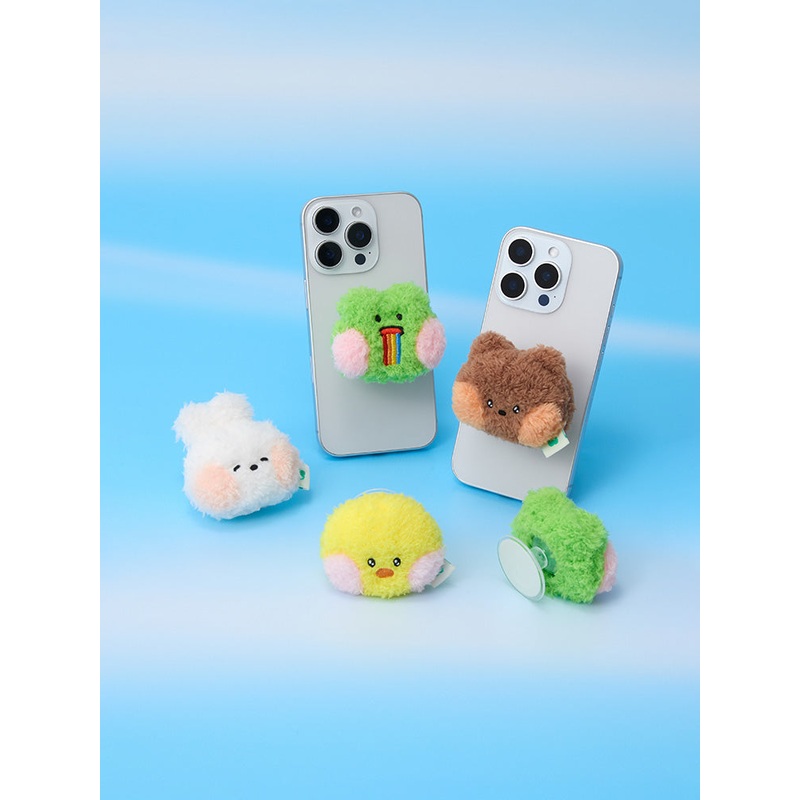 LINE FRIENDS minini World Plush Phone Grip
