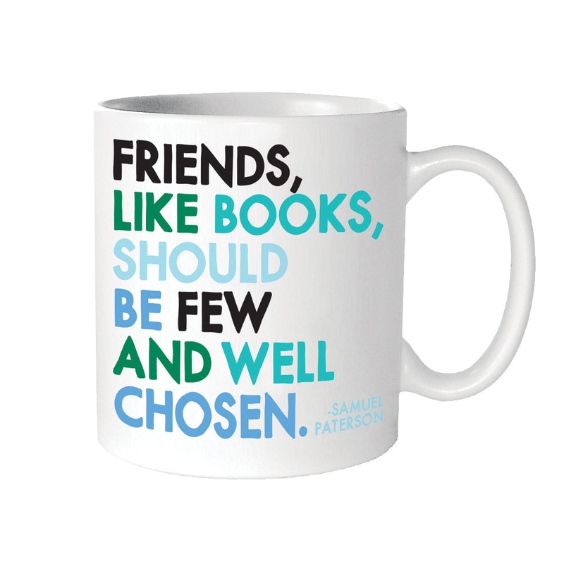 Friends, Like Books Mug