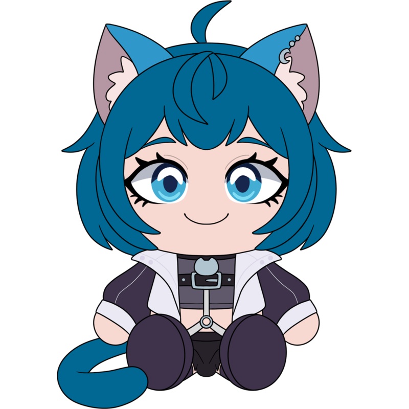 TsunamiCat Plush (9in)