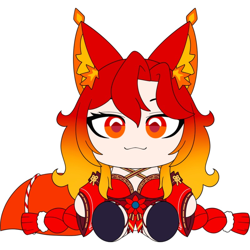 Fire Smug Alana Plush (9in)