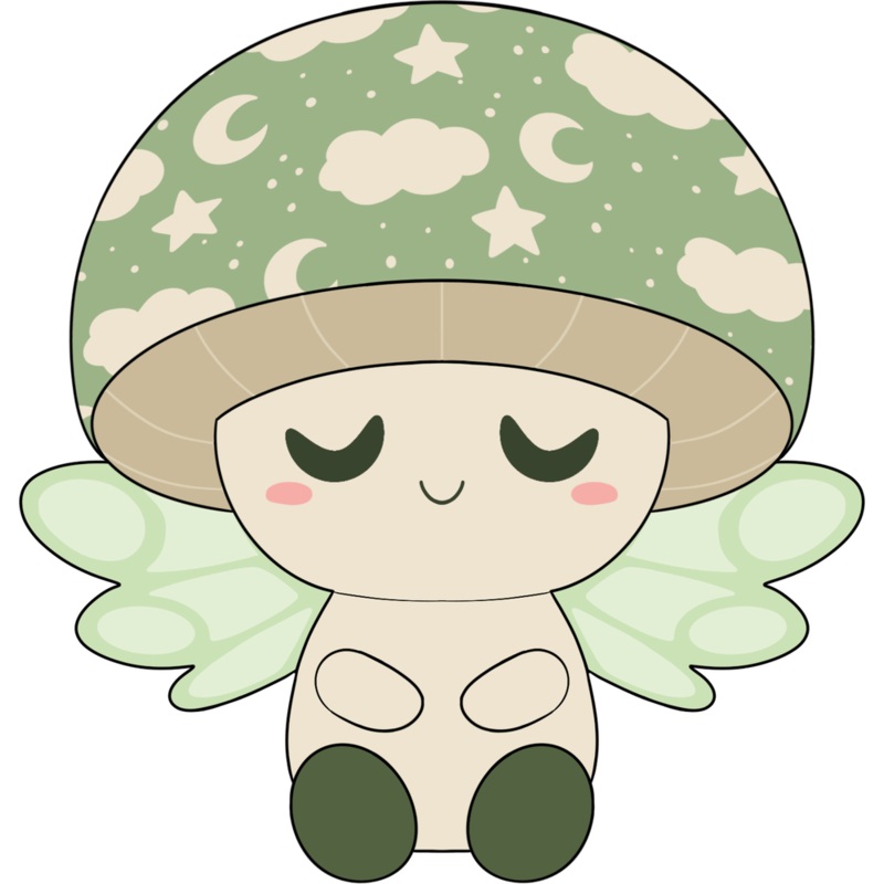 Snoozeshroom Plush (9in)