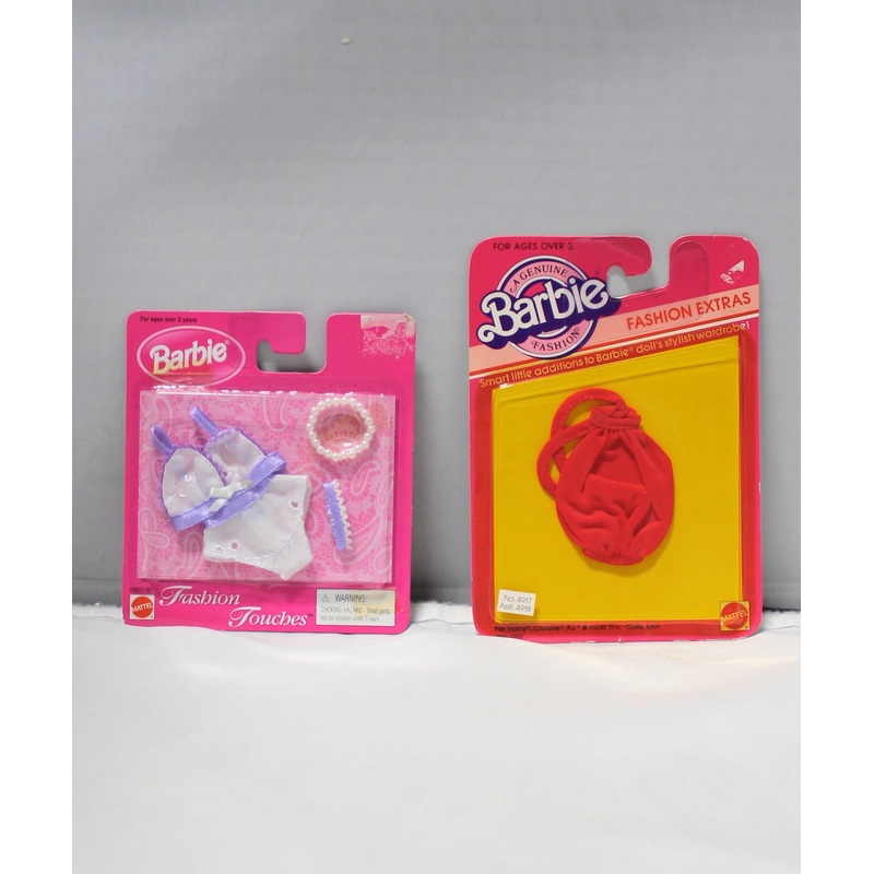 Lot of 2: Barbie Fashion Extras and Fashion Touches
