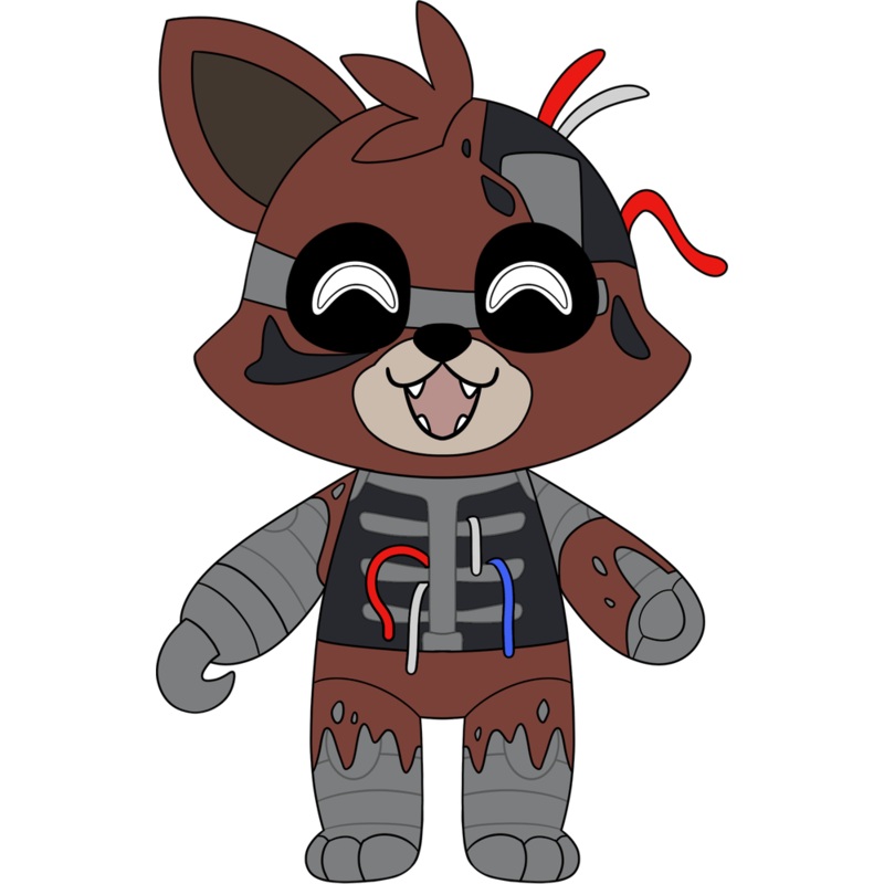 Ignited Foxy Plush (9in)