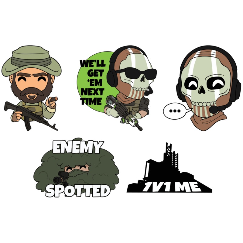 Call of Duty Pin Set