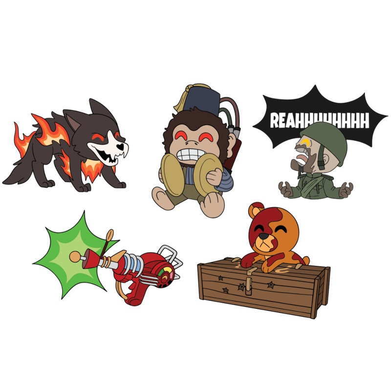 Call of Duty Zombies Pin Set