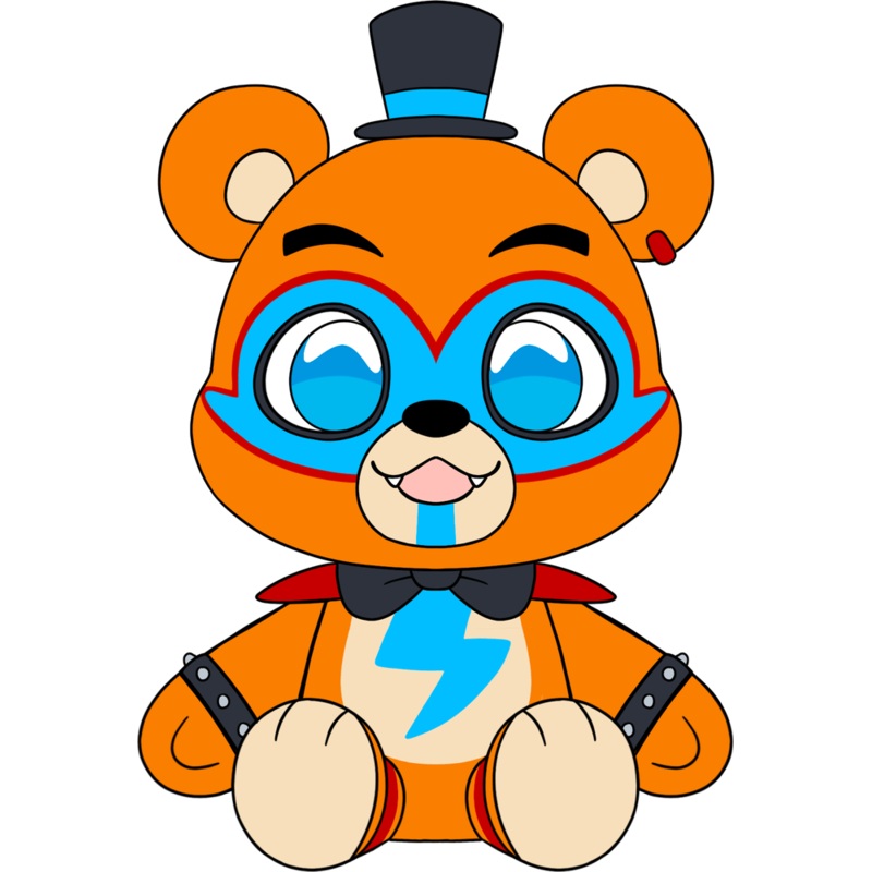 Glamrock Freddy Shoulder Rider (6in)