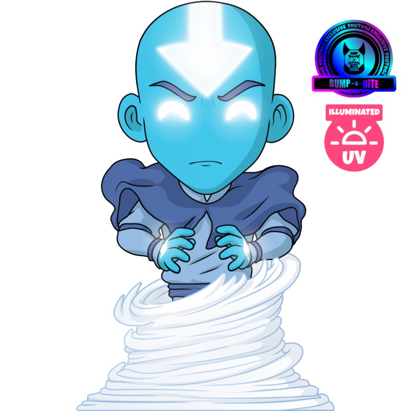 Illuminated Avatar State Aang