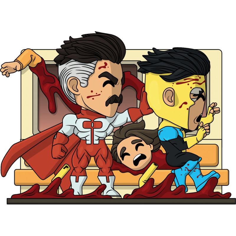 Omni-Man and Invincible