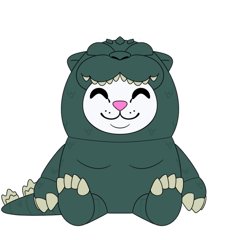 RIPnDIP X Godzilla Plush (9in)