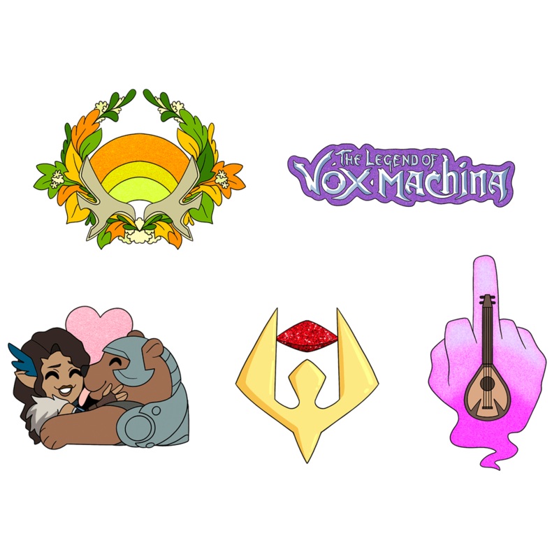 The Legend of Vox Machina Pin Set 1