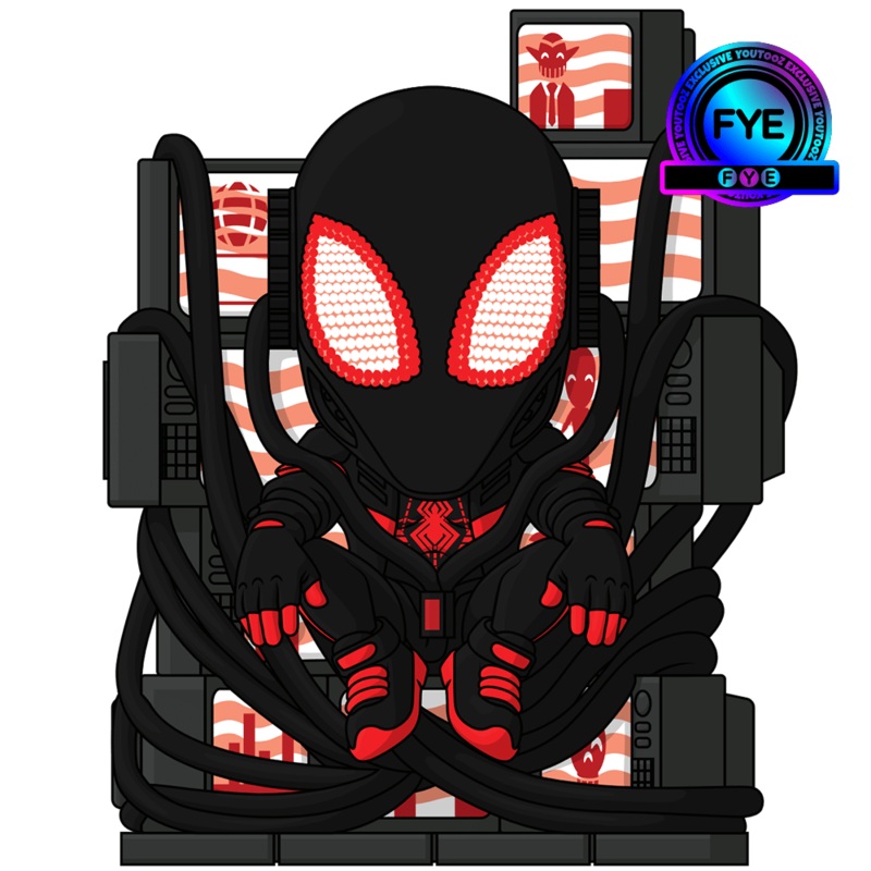 Black and Red Miles Morales #13