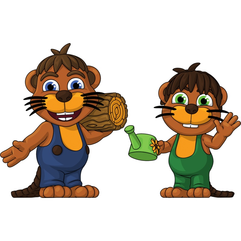 Chipper and Tyke