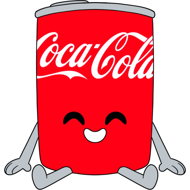 Coca-Cola Can Plush (9in)