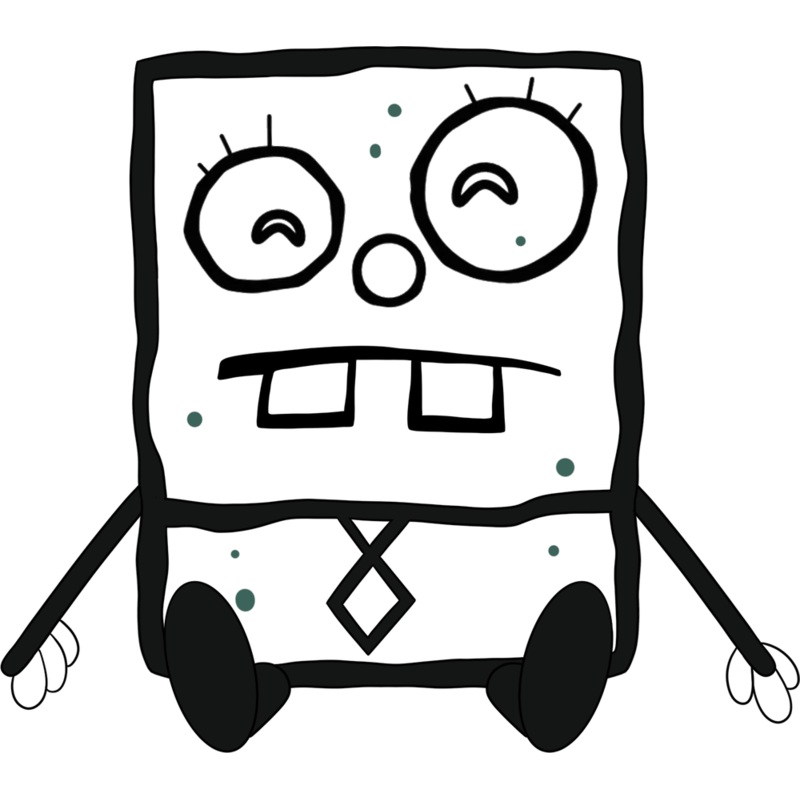 DoodleBob Shoulder Rider (5.5in)
