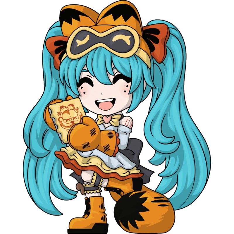 Garfield Miku