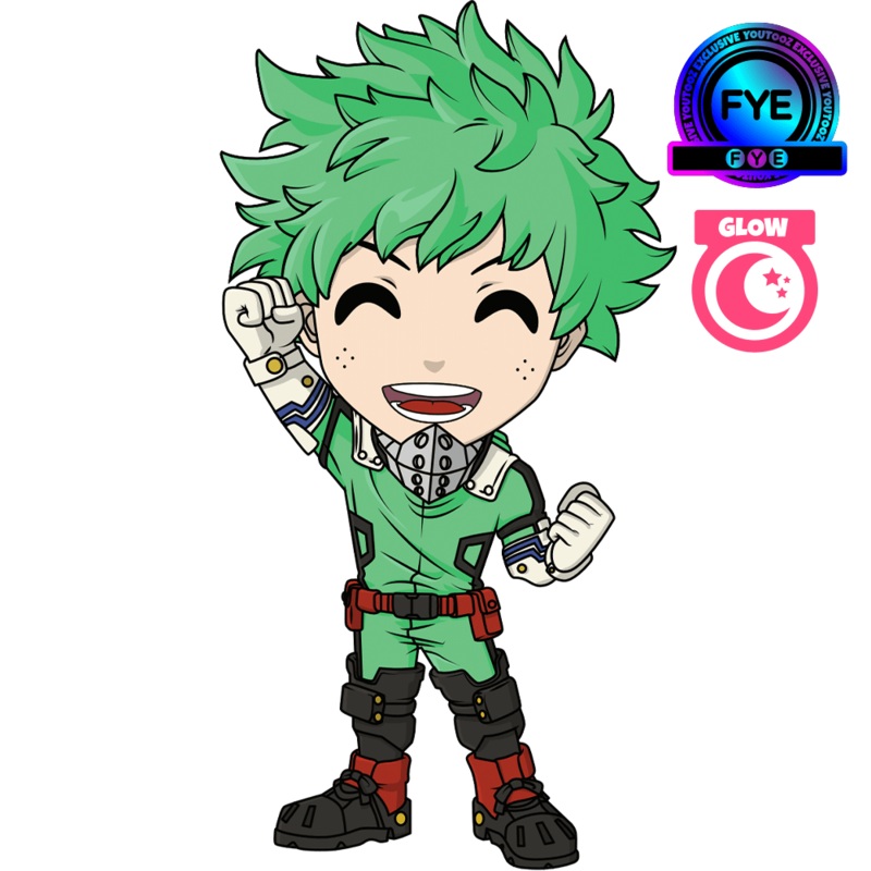 Glow In The Dark Izuku Midoriya
