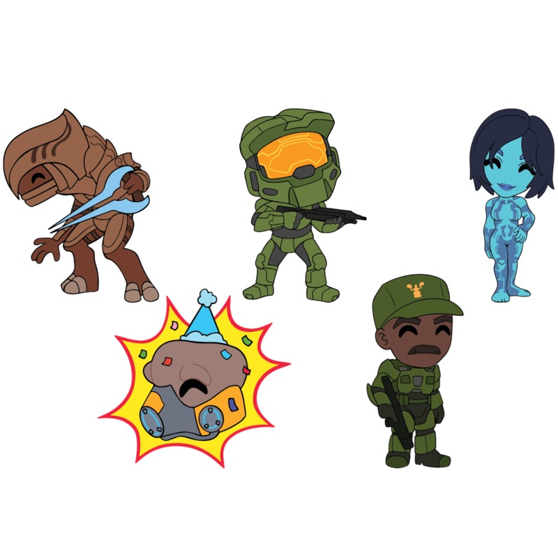 Halo Pin Set