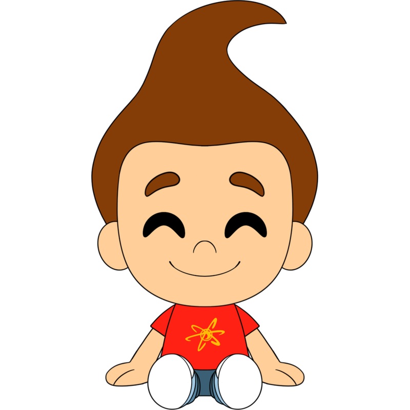 Jimmy Neutron Plush (9in)