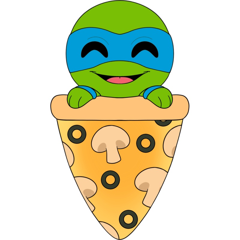 Leonardo Pizza Plush (9in)