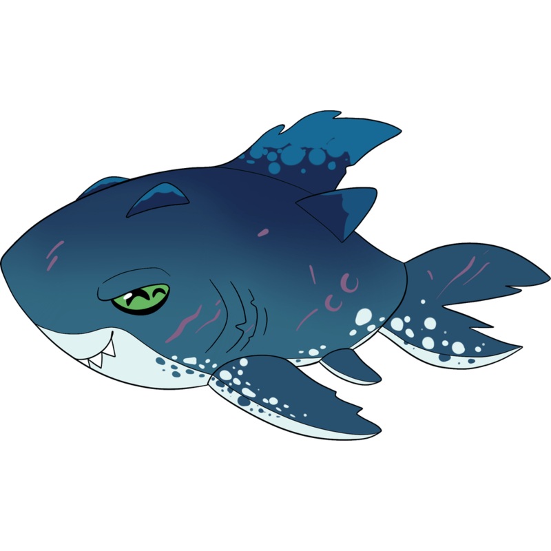 Megalodon Plush (9in)