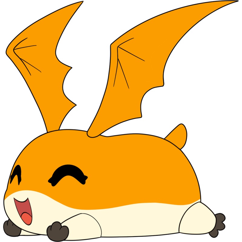 Patamon Stickie (6in)