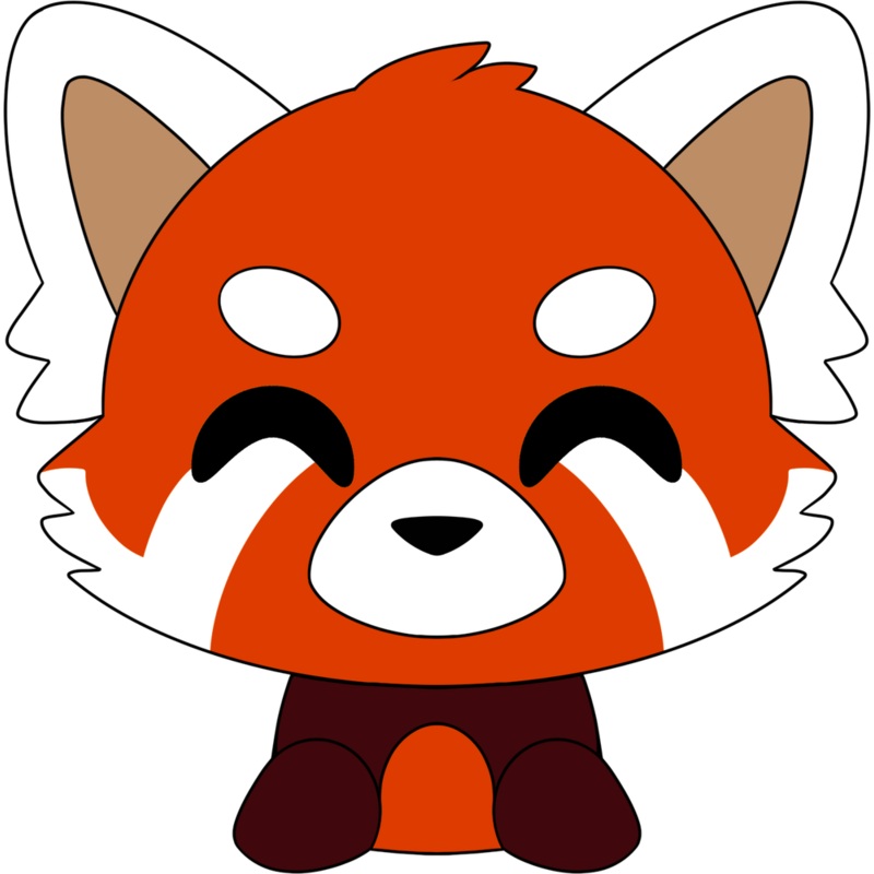 Red Panda Shoulder Rider (6in)