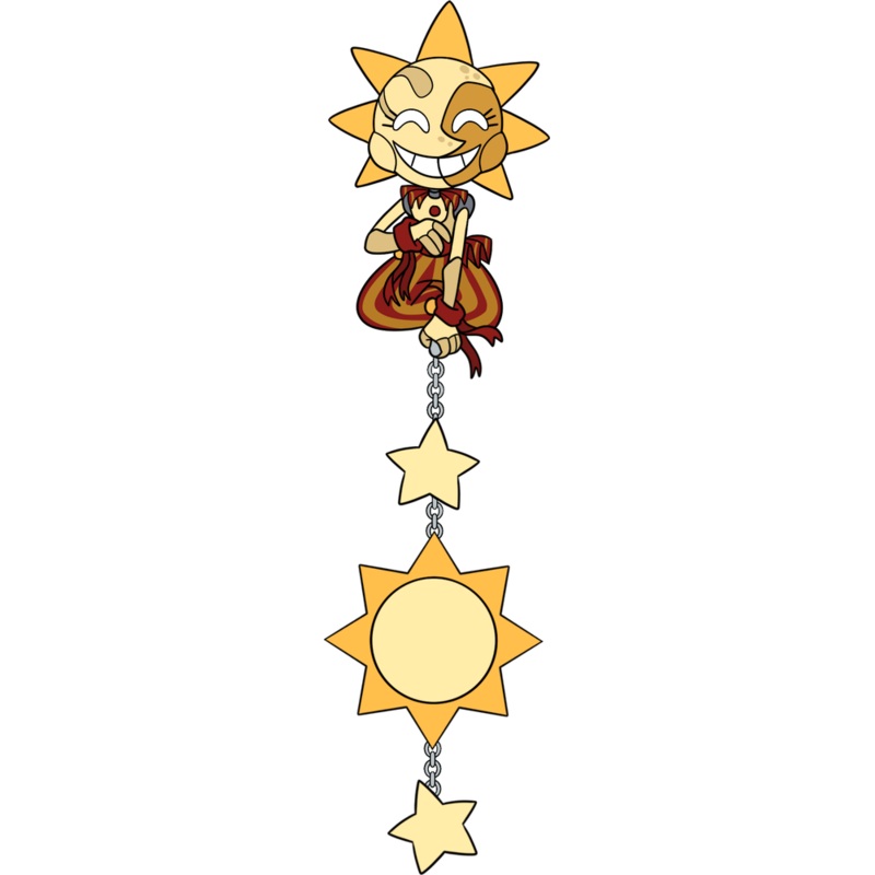 Sun Hanging Pin