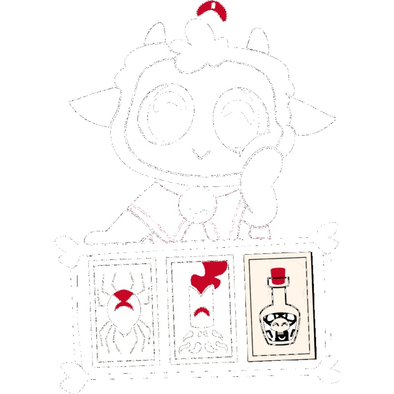 Tarot Lamb Turner Pin