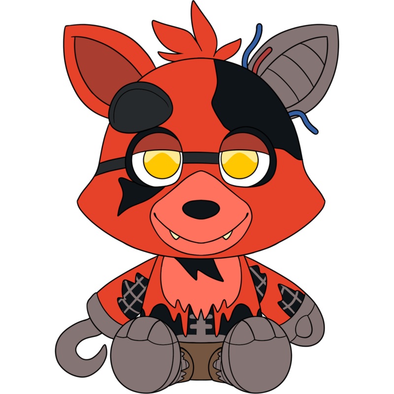 Withered Foxy Plush (9in)